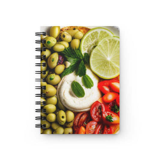 Food Cuisine Spiral Bound Journal