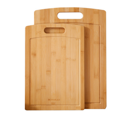 Joint pain symptoms? This bamboo cutting board is both gorgeous and practical, making it perfect for any kitchen, front