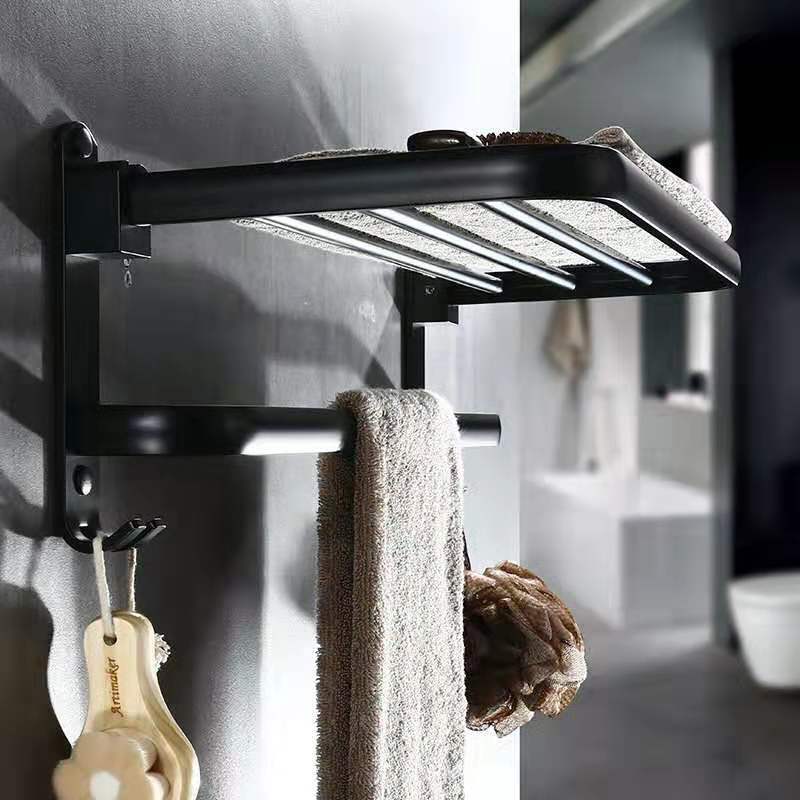 Symptoms of arthritis, sufferers - this ergonomic folding shelf is a must-have addition for any luxury bathroom,  up close