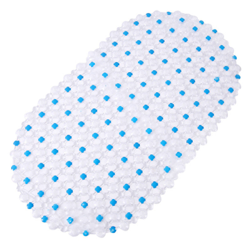 Tub/Shower Plastic Transparent Bathroom Mat