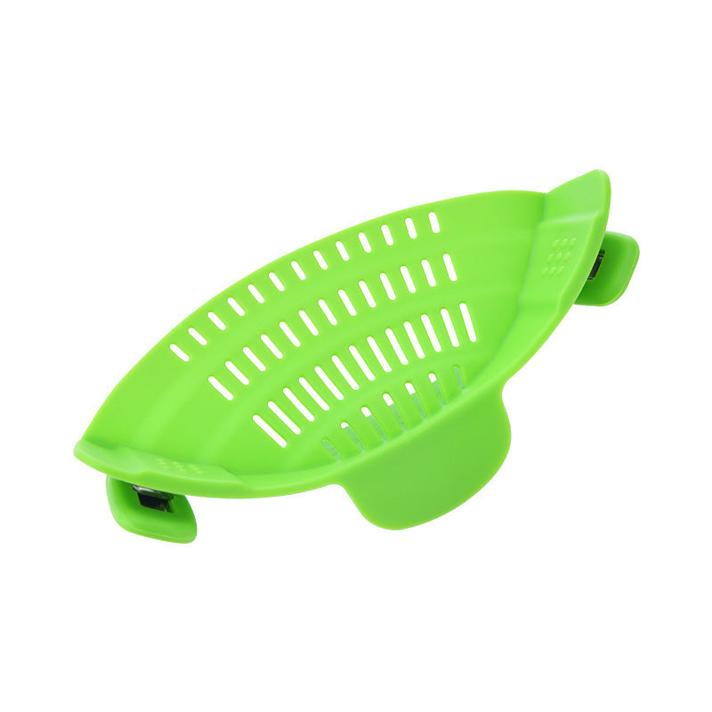 Kitchen Food Strainer for Pots, Pans, and Bowls