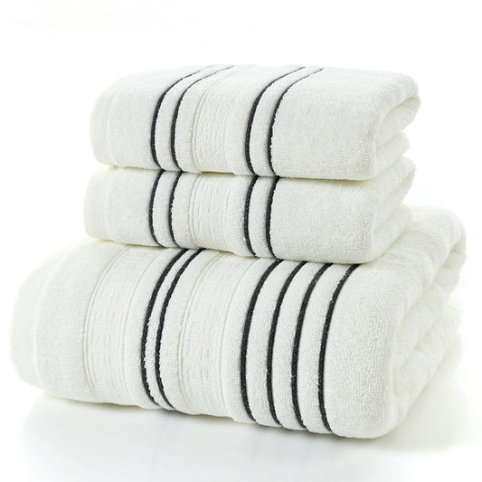 Joint pain and swelling? Experience the ultimate comfort and absorption with our 100% pure cotton bath towels, front side