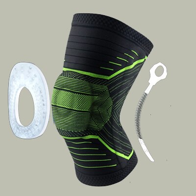 Knee Protector Brace With Silicone Spring Knee Pad