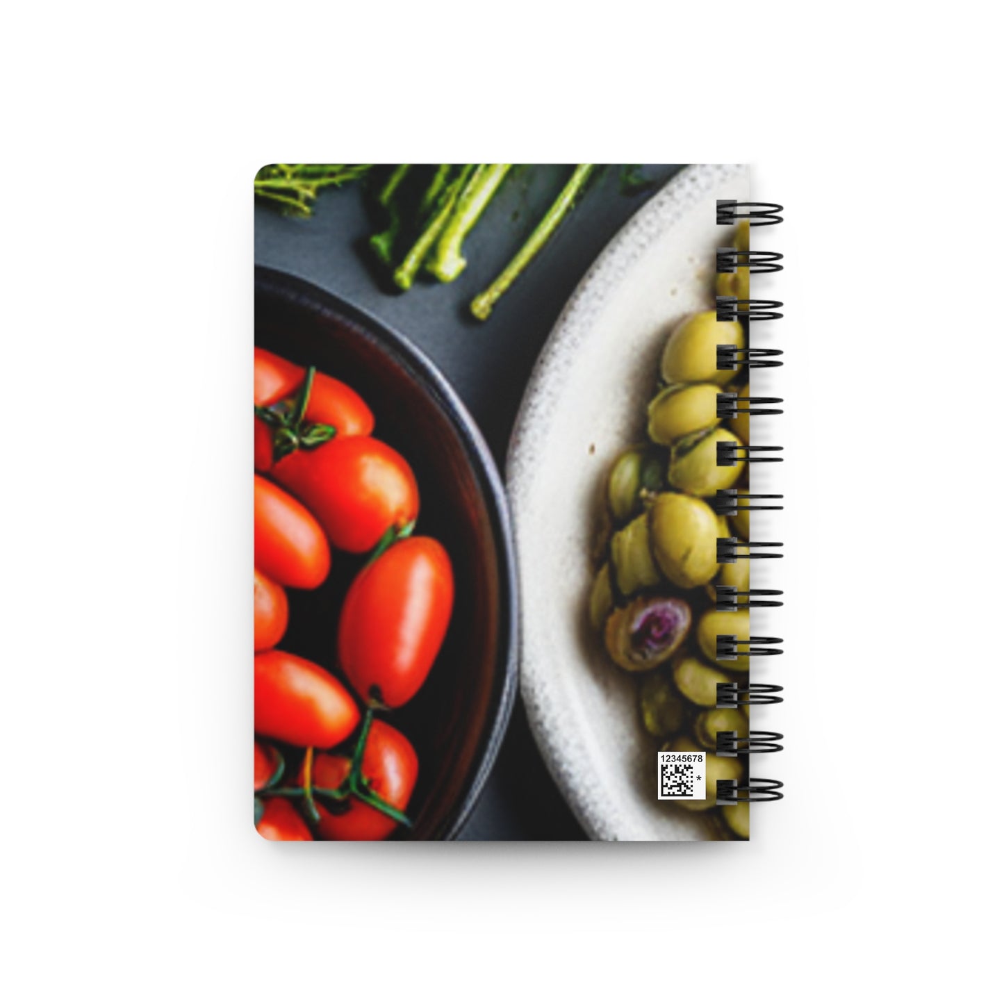 Food Cuisine Spiral Bound Journal