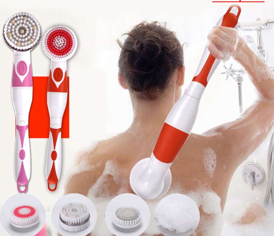 Long Handle Design Electric Bath Brush