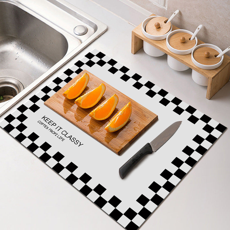 Non-Slip Kitchen Countertop Mat