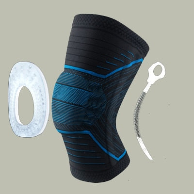 Knee Protector Brace With Silicone Spring Knee Pad