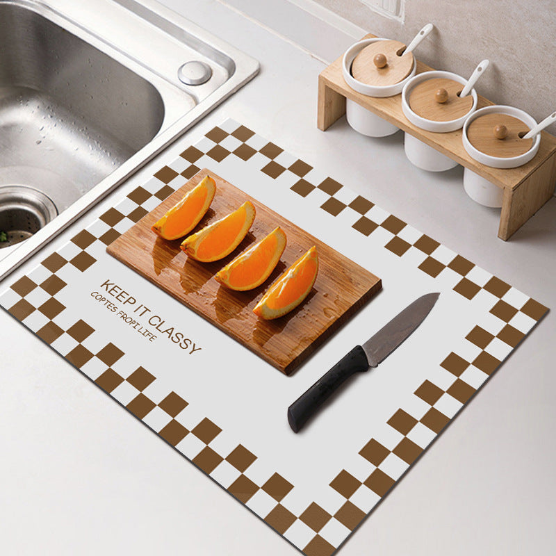 Non-Slip Kitchen Countertop Mat