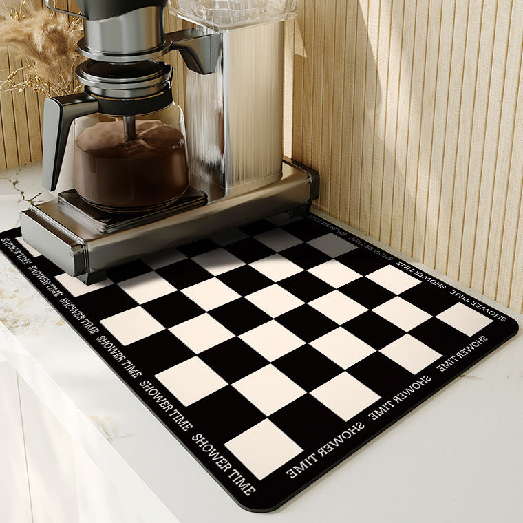 Arthritis friendly -Non-Slip Kitchen Countertop Mat, front side