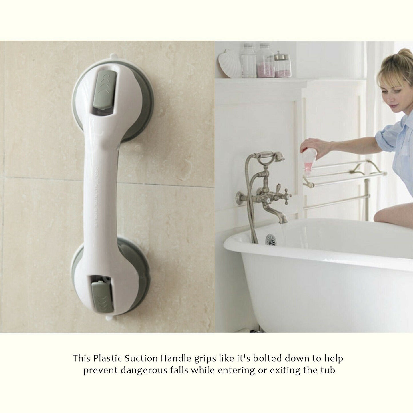 Bathroom Shower/Bath Grip Handle